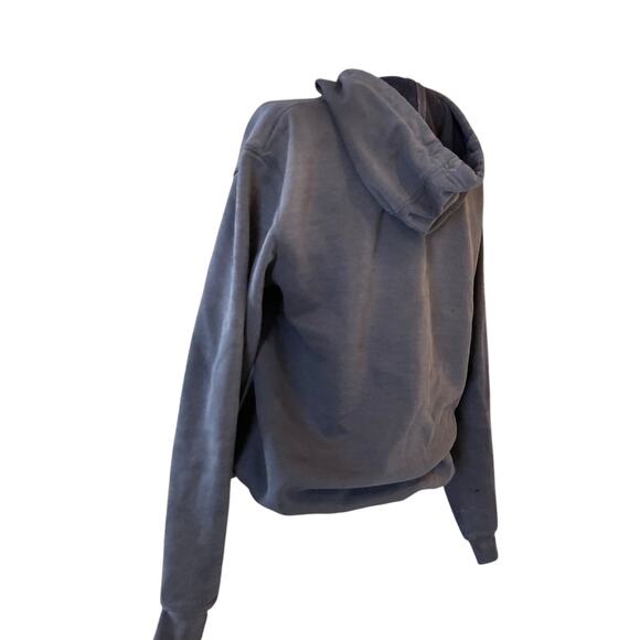 Y2K Carhartt Loose Fit Blue Distressed Thrasher Gorpcore Hoodie Size Small - Picture 14 of 15